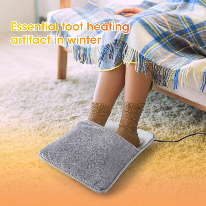 Warmfell™ USB Flannel Foot Warmer With Gentle 40°C Warmth