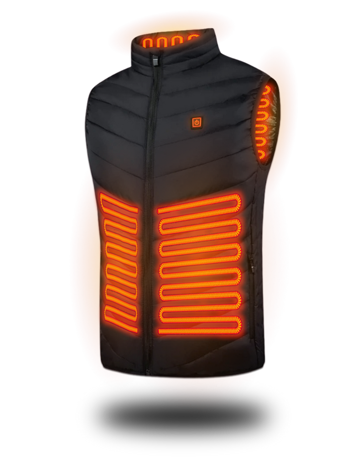 Warmfell™ Wind and Waterproof Heated Gilet with Neck Zone
