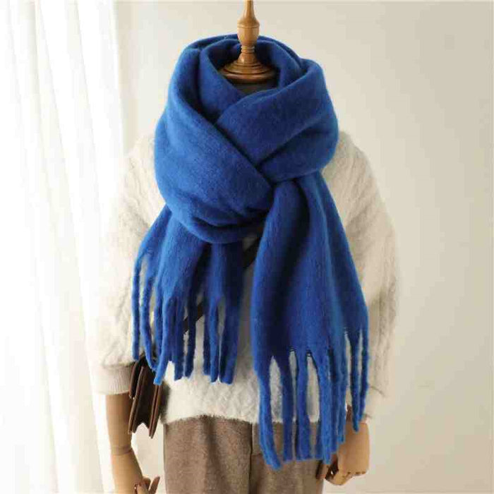Warmfell Thick Fluffy Winter Scarf in 19 Colours
