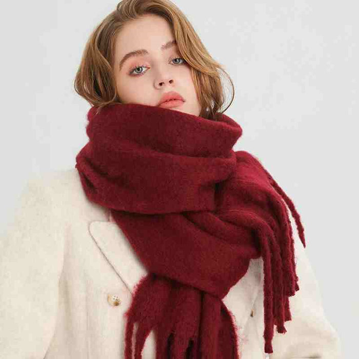 Warmfell Thick Fluffy Winter Scarf in 19 Colours