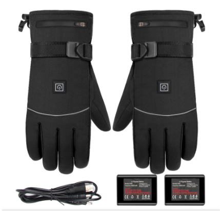 Electric Heated Gloves For Motorcycle Riding With Touch Screen