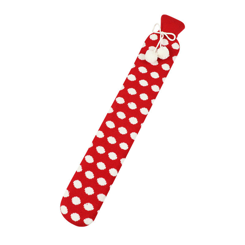 Cute 2 Litre Hot Water Bottle With Soft Fleece Cover