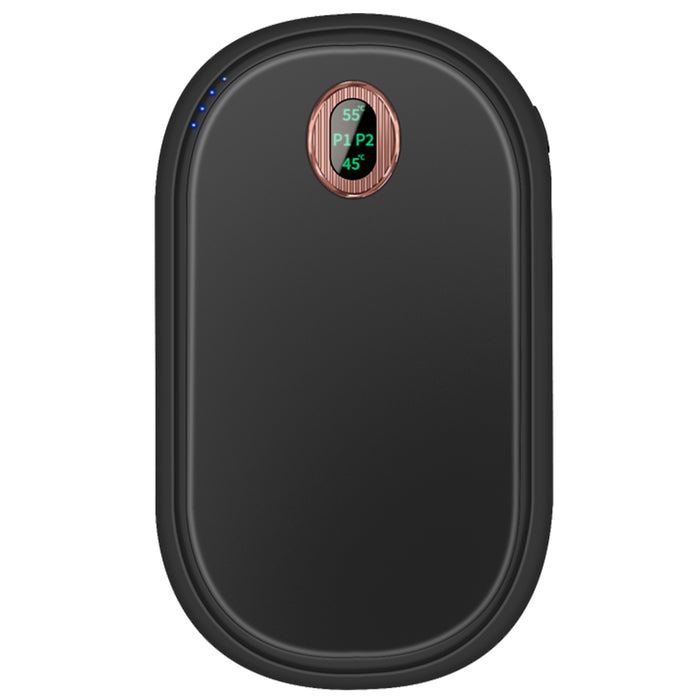 Warmfell Pebble Rechargeable Hand Warmer with Digital Display