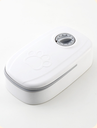 Warmfell Timed pet feeder with dial lid, no power needed