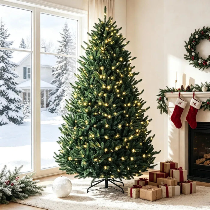 Warmfell Pre-Lit Christmas Tree with 480 Dual-Colour LEDs