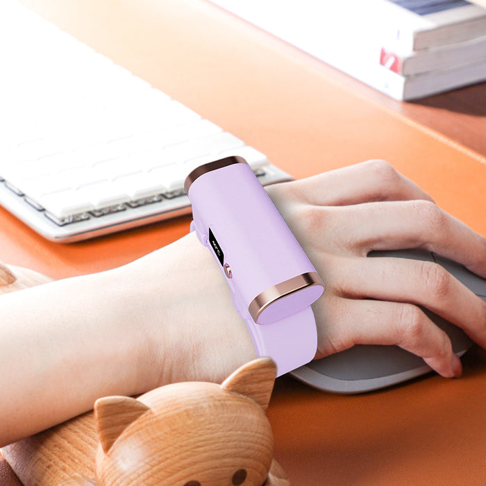 Warmfell Wearable Bracelet Hand Warmer with Digital Display