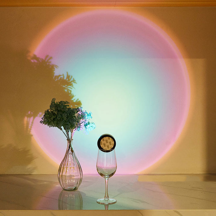 Warmfell Wireless stick-on sunset light for walls and cupboards