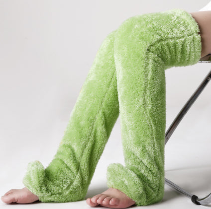 Warmfell Over the Knee Fuzzy Socks, Leg Warmer in One