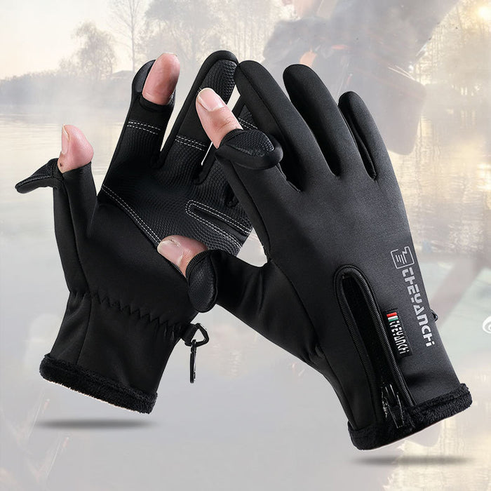 Warmfell Flip-Top Winter Gloves with Magnetic Fingertips