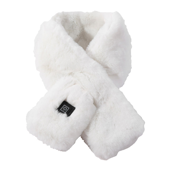 USB Heated Scarf – Washable Neck Wrap with 3 Heat Settings