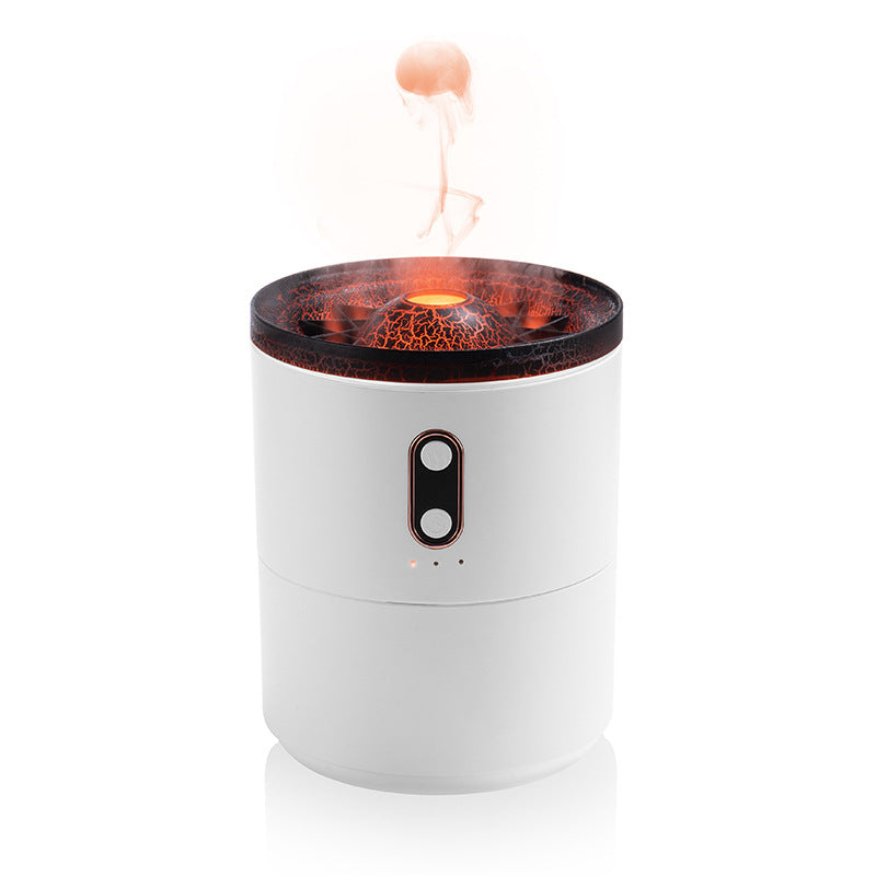 Volcano Flame Diffuser – Jellyfish Mist Humidifier Light