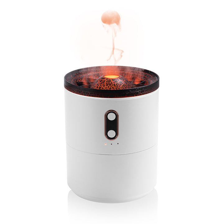Volcano Flame Diffuser – Jellyfish Mist Humidifier Light