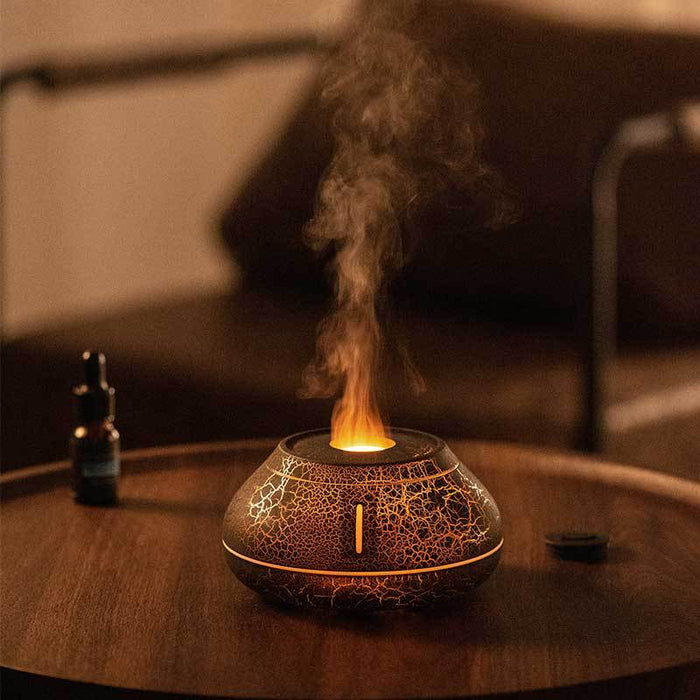 Warmfell Colourful flame diffuser with 130 ml tank and 8 hour run time
