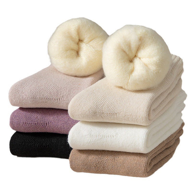 Warmfell™ Fleece-Lined Thermal Socks, 3-Pair Set with Moisture Wicking