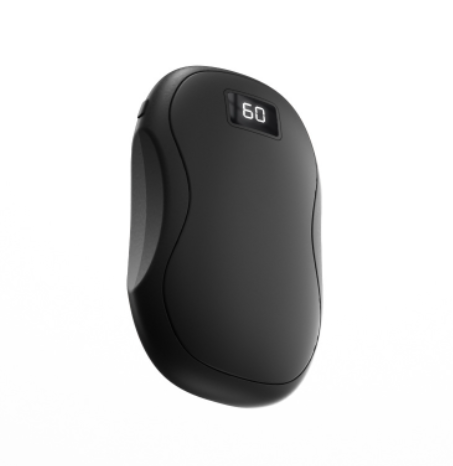Warmfell Rechargeable Mini Hand Warmer and Power Bank with Display