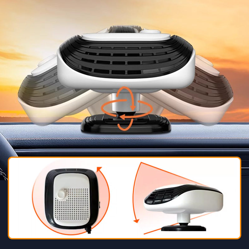 Warmfell™ Instant Car Heater for Frost-Free Windows and Warm Feet