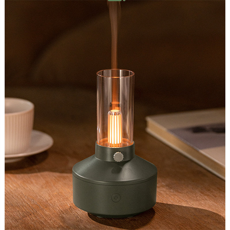 Retro Aroma Diffuser With Candlelight Filament Night Light