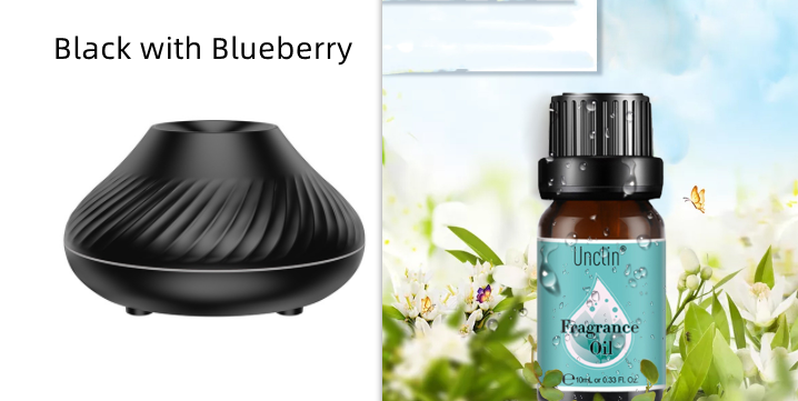 Volcanic Flame Aroma Diffuser Essential Oil Lamp, 130ml USB