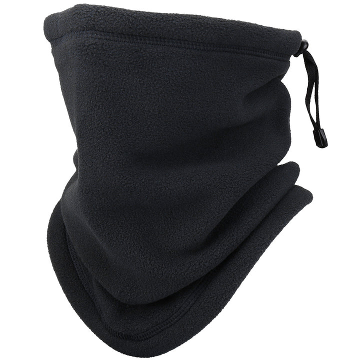 Winter Windproof Fleece Neck Warmer Tube Scarf, Half Face Cover