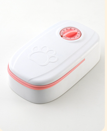 Warmfell Timed pet feeder with dial lid, no power needed