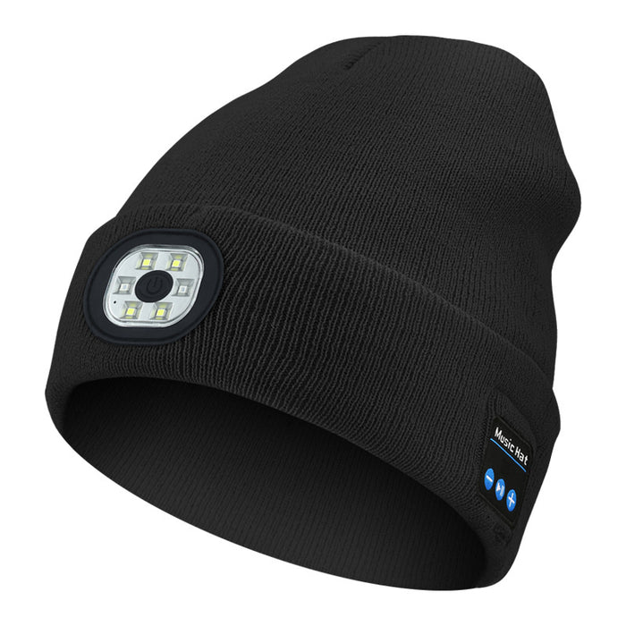 Warmfell LED Light Beanie with Bluetooth Music