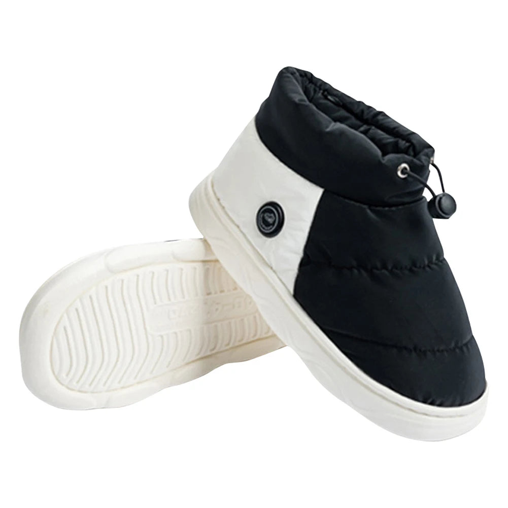 Warmfell™ Rechargeable Heated Slippers with Three Heat Levels and Grip