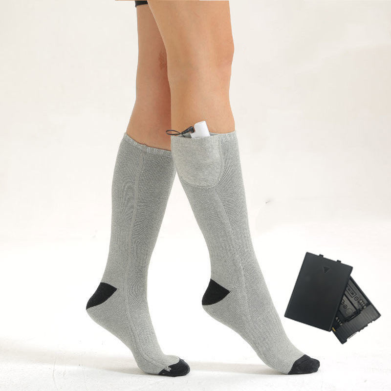 Rechargeable Electric Heated Socks For Cold Feet