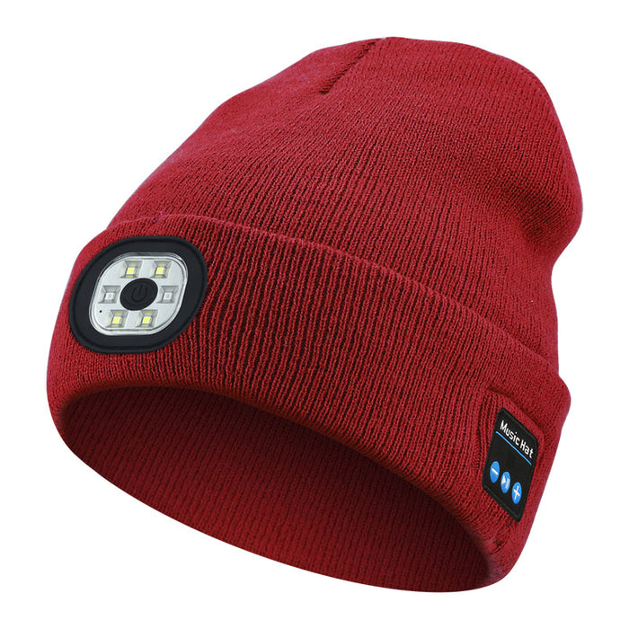 Warmfell LED Light Beanie with Bluetooth Music