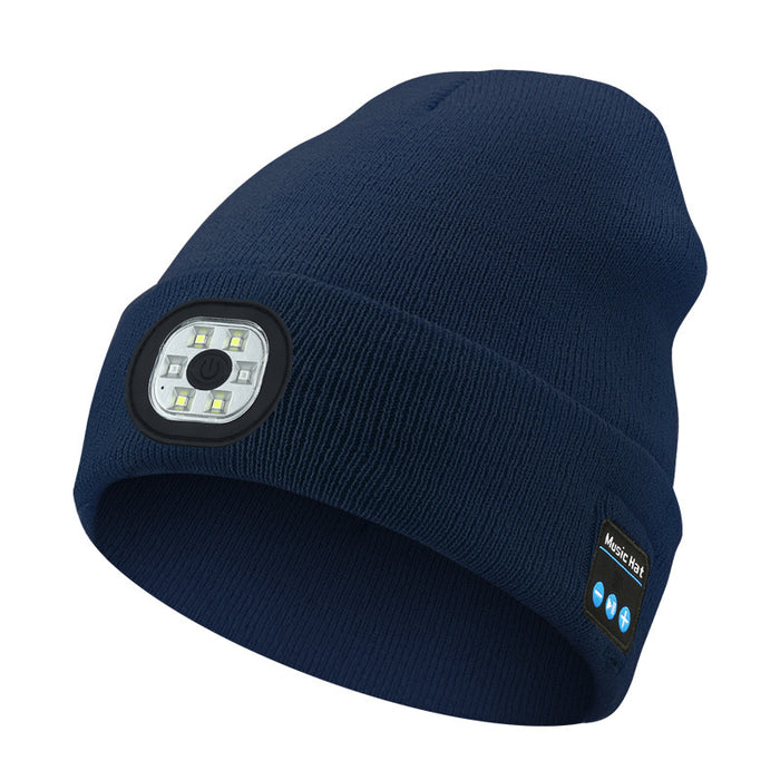 Warmfell LED Light Beanie with Bluetooth Music