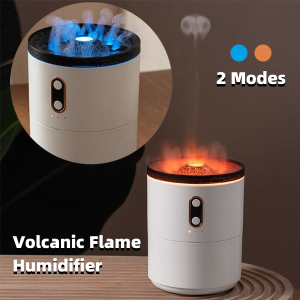 Volcano Flame Diffuser – Jellyfish Mist Humidifier Light