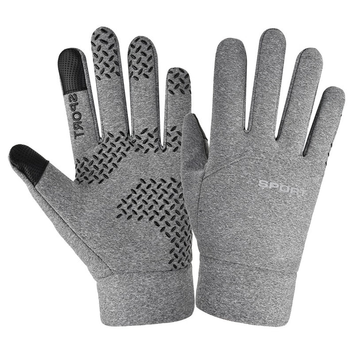 Warmfell Velvet Lined Sports Gloves, Full or Open Finger