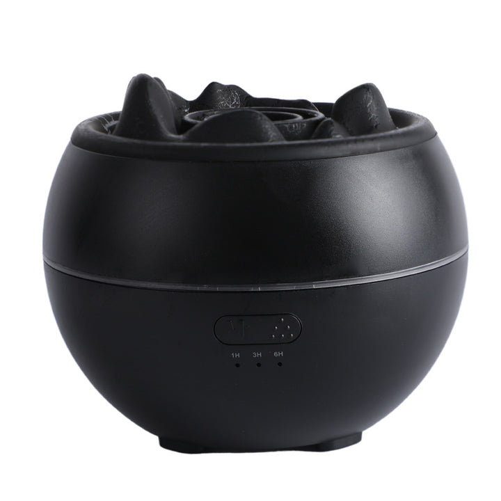 Flame Aroma Diffuser With Timer, 300ml Tank, Cracked Or Plain Style