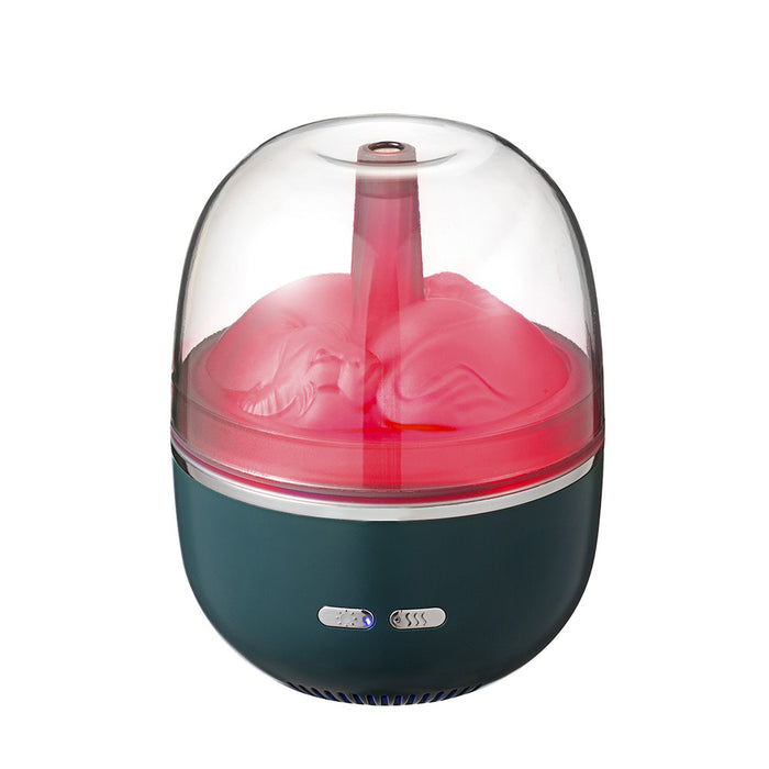 Warmfell Colour-changing humidifier with fine mist and quiet running