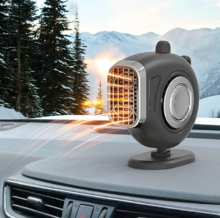 Warmfell™ 12V Portable Car Heater with 360° Bracket & Tilt Handle