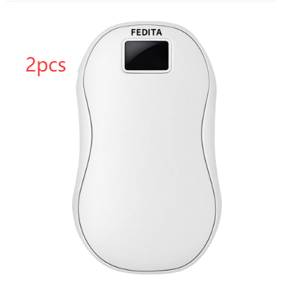 Rechargeable Hand Warmer – Double-Sided Heat with Display