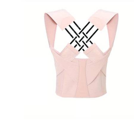 Warmfell Cross-back posture brace with adjustable straps