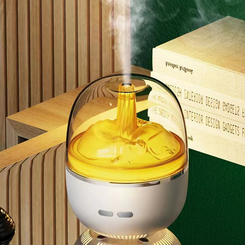 Ultrasonic Aroma Diffuser – Colourful Light and Heavy Mist