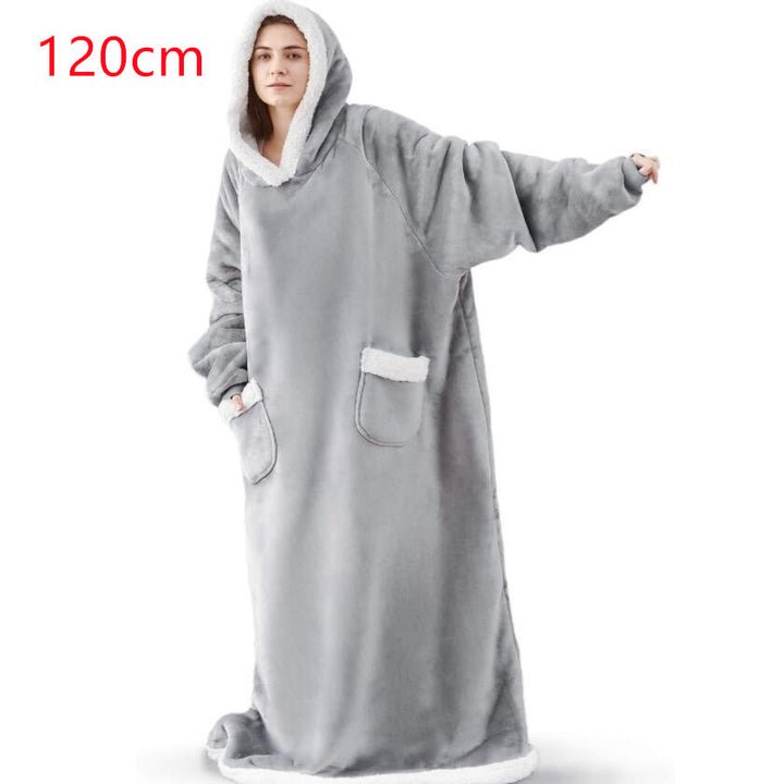 Oversized Hoodie Blanket – Cosy Wearable Blanket with Pocket