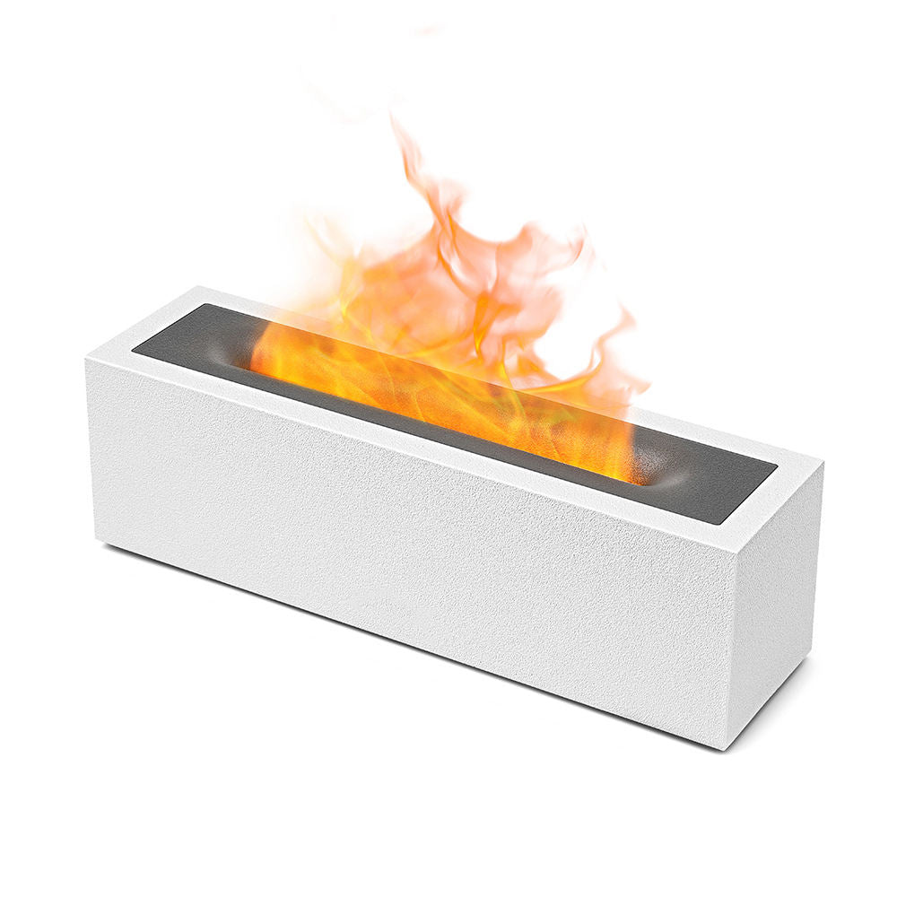 200ml Modern Flame Humidifier With Red And Blue Flame Light, USB-C