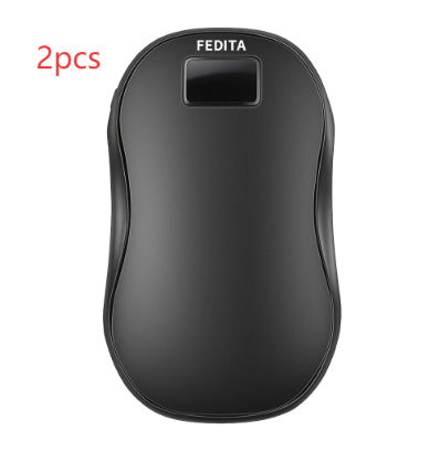 Rechargeable Hand Warmer – Double-Sided Heat with Display