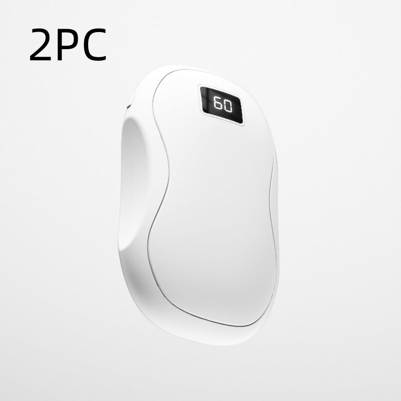 Rechargeable Hand Warmer – Double-Sided Heat with Display