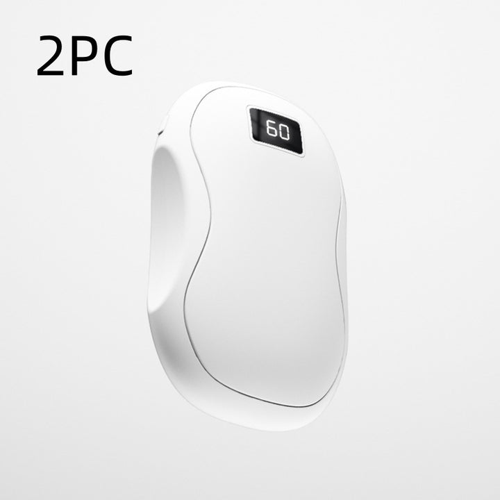 Rechargeable Hand Warmer – Double-Sided Heat with Display