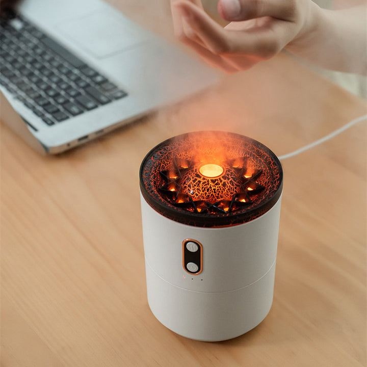 Volcano Flame Diffuser – Jellyfish Smoke Rings and Timer