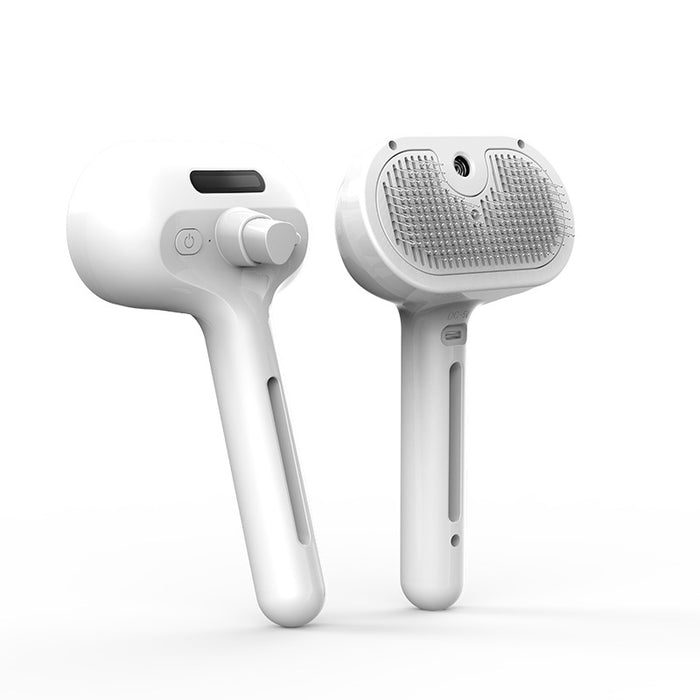Warmfell Self-cleaning slicker brush with water mist spray