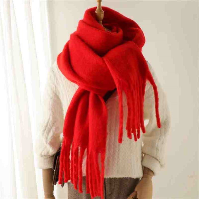 Warmfell Thick Fluffy Winter Scarf in 19 Colours