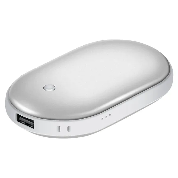 Portable Rechargeable Hand Warmer With 5000mAh Power Bank
