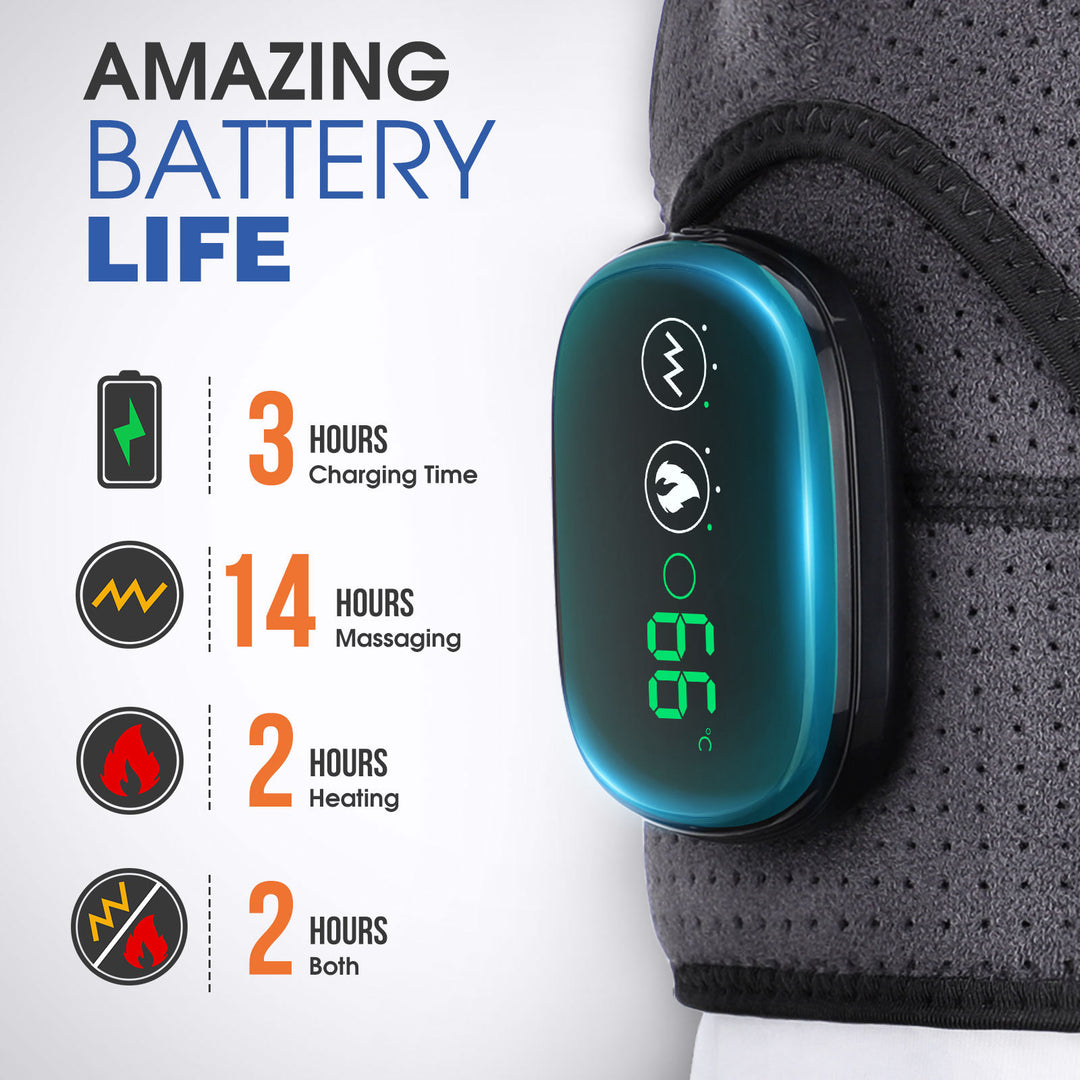 USB Rechargeable Heated Shoulder Wrap, Soothing Warmth