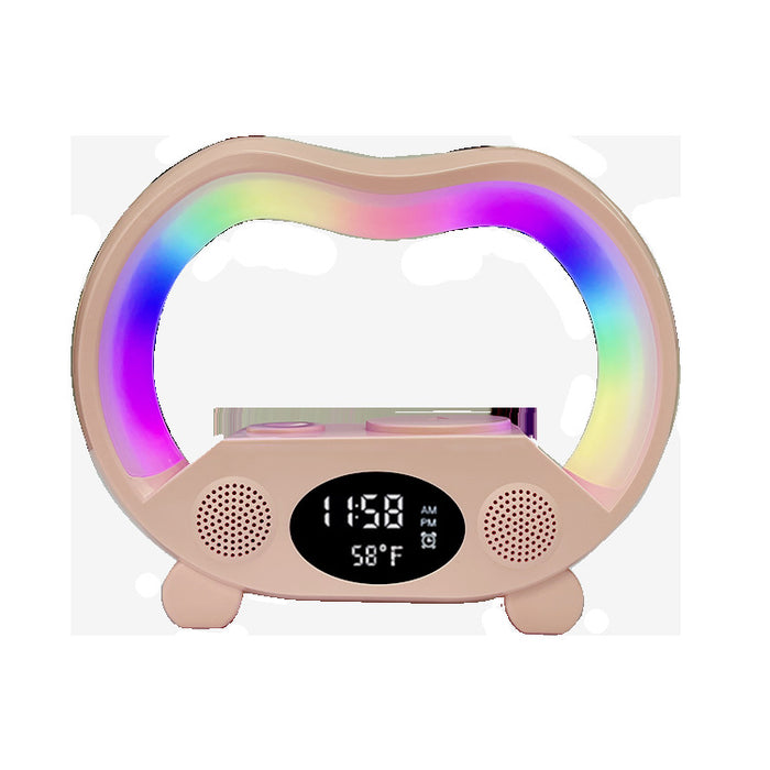 Warmfell 6-in-1 lamp with wireless charger and Bluetooth speaker