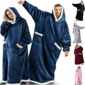 Oversized Hoodie Blanket – Cosy Wearable Blanket with Pocket