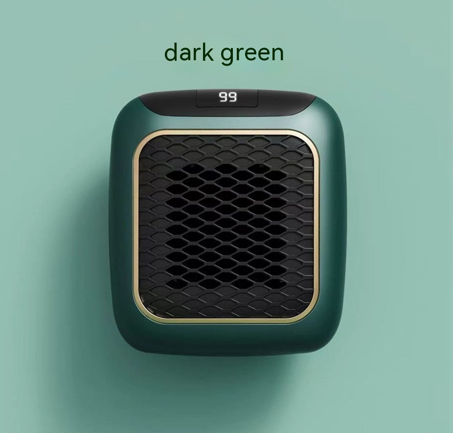 Mini Wall Mounted Fan Heater With 800W PTC Heating